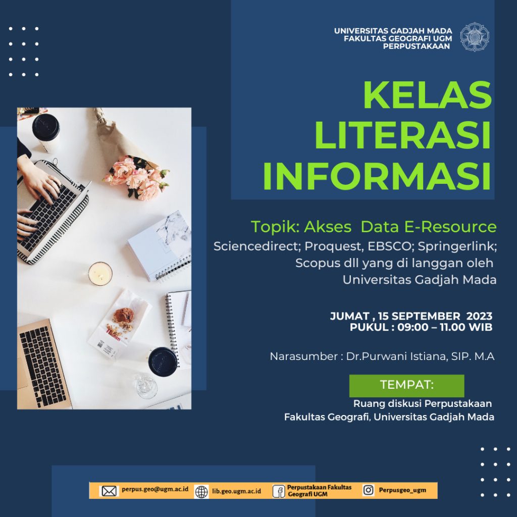 Literasi Informasi: Akses E-Resources – Perpustakaan Fakultas Geografi UGM